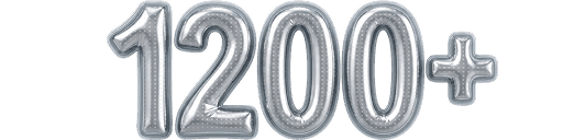 1200+